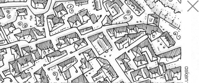 plan de Marseille Asken à colorier